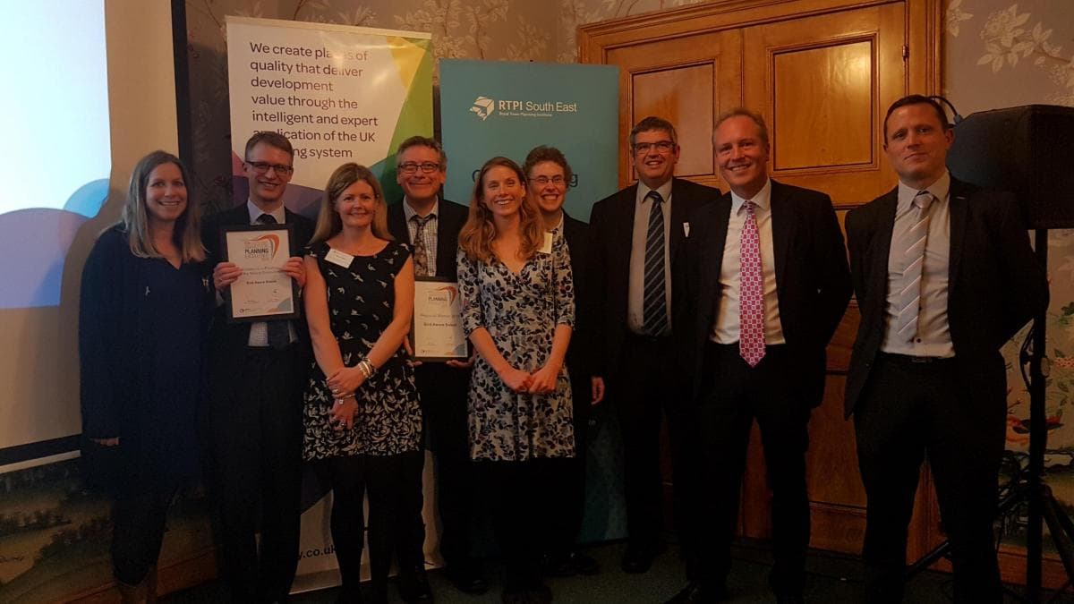 Hampshire bird scheme flies off with award