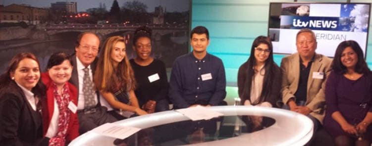 From the radio to the TV studio