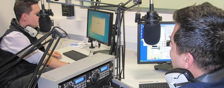 Students broadcast live shows via 101.1FM