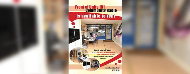 Space to let at Unity 101